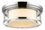 Z-lite 2005F21-CH Chrome Luna Flush Mount