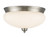 Z-lite 721F3-BN Brushed Nickel Amon Flush Mount