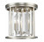 Z-lite 439F12-BN Brushed Nickel Monarch Flush Mount