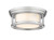 Z-lite 426F12-BN Brushed Nickel Willow Flush Mount
