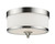 Z-lite 308F-BN Brushed Nickel Cosmopolitan Flush Mount