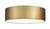 Z-lite 2302F4-RB Rubbed Brass Harley Flush Mount