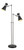 Z-lite 728FL-MB-BN Matte Black + Brushed Nickel Soriano Floor Lamp