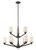 Z-lite 411-9 Coppery Bronze Montego Chandelier