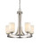 Z-lite 435-5BN Brushed Nickel Bordeaux Chandelier