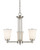 Z-lite 432-3BN Brushed Nickel Jarra Chandelier