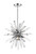 Z-lite 4003-6CH Chrome Burst Chandelier