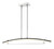 Z-lite 620-43-CH-LED Chrome Arc Chandelier