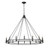 Z-lite 4005-16MB Matte Black Dennison Chandelier