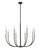 Z-lite 479-8MB-BN Matte Black + Brushed Nickel Haylie Chandelier