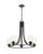 Z-lite 492-5MB Matte Black Beckett Chandelier