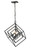 Z-lite 457-3MB Matte Black Euclid Chandelier