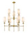 Z-lite 3033-9RB Rubbed Brass Emily Chandelier