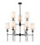 Z-lite 3033-9MB Matte Black Emily Chandelier