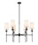 Z-lite 3033-6MB Matte Black Emily Chandelier