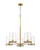 Z-lite 3032-5RB Rubbed Brass Callista Chandelier