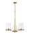 Z-lite 3032-3RB Rubbed Brass Callista Chandelier