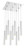 Z-lite 917MP12-CH-LED-9SCH Chrome Forest Chandelier