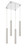Z-lite 917MP12-BN-LED-4SCH Chrome Forest Chandelier