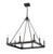 Z-lite 482S-8-26MB Matte Black Barclay Chandelier
