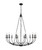 Z-lite 3500-12MB Matte Black Arabella Chandelier