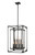 Z-lite 3038-8MB Matte Black Easton Chandelier