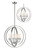 Z-lite 6002-6L-BN Brushed Nickel Ashling Pendant