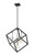 Z-lite 478P24-MB-BN Matte Black + Brushed Nickel Vertical Pendant