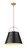 Z-lite 726P18-MB+HBR Matte Black + Heritage Brass Z-Studio Pendant