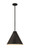 Z-lite 6011P18-MB Matte Black Eaton Pendant