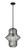 Z-lite 1941P15-MB Matte Black Orsay Pendant