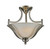 Z-lite 704SF-BN Brushed Nickel Lagoon Semi Flush Mount