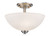 Z-lite 443SF-BN Brushed Nickel Ashton Semi Flush Mount