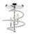 Z-lite 3001-3SFCH Chrome Czarina Semi Flush Mount
