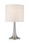 Z-lite TL1002 Brushed Nickel Portable Lamps Table Lamp