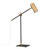 Z-lite 814TL-MB-OBR Matte Black + Olde Brass Calumet Table Lamp