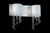 Z-lite 871CH-2V-LED Chrome Jewel Vanity