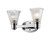 Z-lite 449-2V-CH Chrome Intrepid Vanity