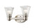 Z-lite 449-2V-BN Brushed Nickel Intrepid Vanity