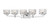 Z-lite 1927-5V-CH-LED Chrome Rubicon Vanity