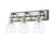Z-lite 466-3V-MB-BN Matte Black + Brushed Nickel Kraken Vanity