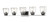 Z-lite 474-5V-BN-MB Brushed Nickel + Matte Black Jackson Vanity