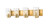 Z-lite 492-4V-OBR Olde Brass Beckett Vanity