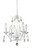 Z-lite 423MW Matte White Princess Chandeliers Mini Chandelier