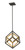 Z-lite 457MP-OBR-BRZ Olde Brass + Bronze Euclid Mini Pendant