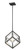 Z-lite 457MP-CH-MB Chrome + Matte Black Euclid Mini Pendant