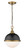 Z-lite 619MP-MB-FB Matte Black + Factory Bronze Peyton Mini Pendant