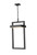 Z-lite 566CHXL-BK-LED Black Luttrel Outdoor Chain Mount Ceiling Fixture
