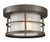 Z-lite 556F-ORB Oil Rubbed Bronze Exterior Additions Outdoor Flush Ceiling Mount Fixture
