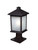 Z-lite 507PHM-533PM-BK Black Holbrook Outdoor Pier Mounted Fixture